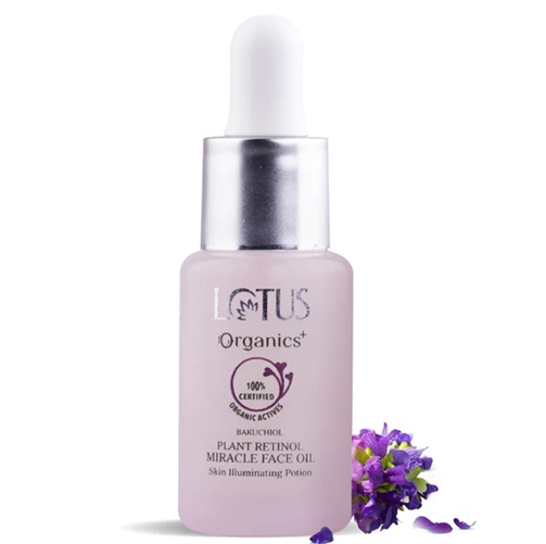 Lotus Organics Bakuchiol Plant Retinol Miracle Face Oil