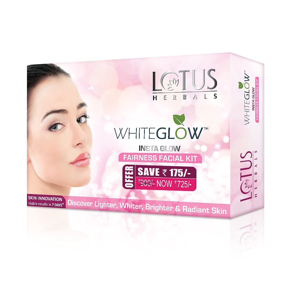 Lotus WHITEGLOW InstaGlow Brightening 4 in 1 Facial Kit
