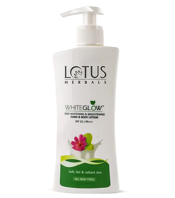 Lotus WhiteGlow Skin Whitening and Brightening Hand and Body Lotion