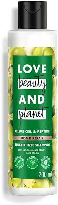 Love Beauty and Planet Olive oil & Peptide Bond Repair Shampoo