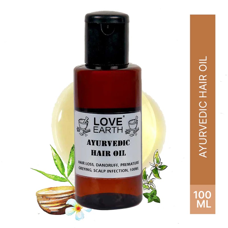 Love Earth Ayurvedic Hair Oil