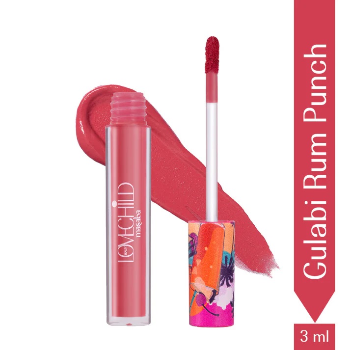 Lovechild Masaba Gulabi Rum- Mamma mia Lush-Matte Lip Creme (Pink)