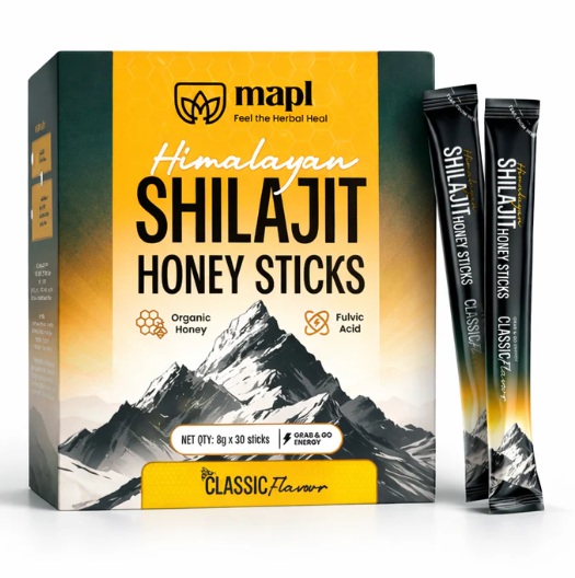 MAPL Shilajit Honey Sticks