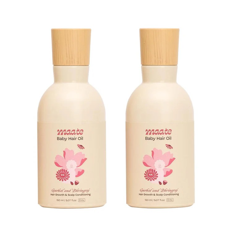 Maate Natural Baby Hair Oil Combo