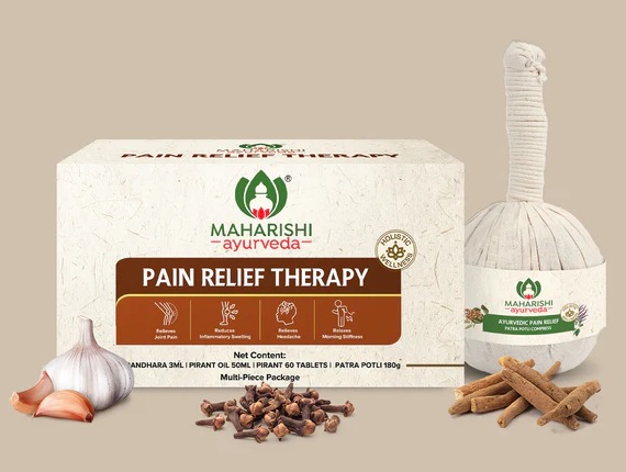 Maharishi Ayurveda Pain Relief Therapy With Patra Potli