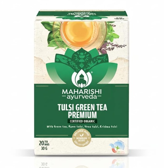 Maharishi Ayurveda Tulsi Green Tea Premium