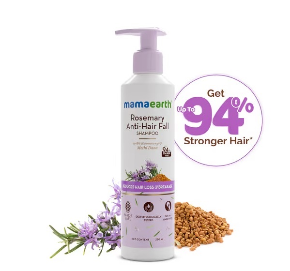 Mamaearth Rosemary Anti-Hair Fall Shampoo