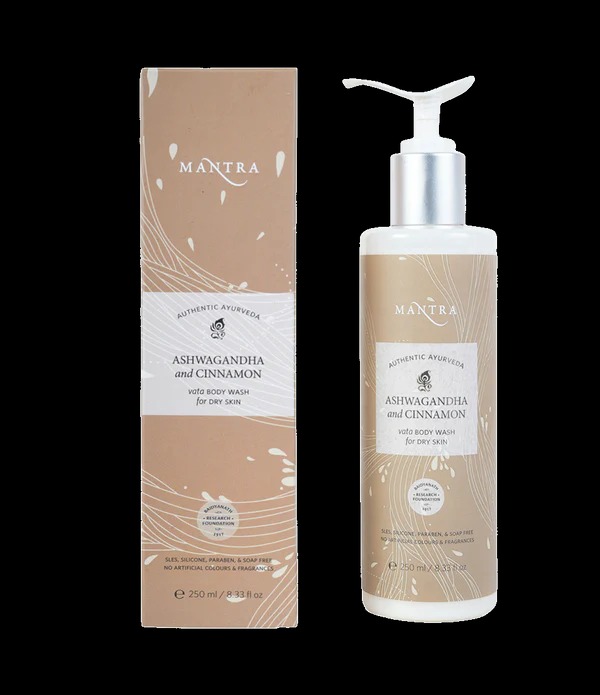 Mantra Herbal Ashwagandha and Cinnamon Vata Body Wash