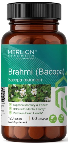 Merlion Naturals Bacopa Extract Tablets