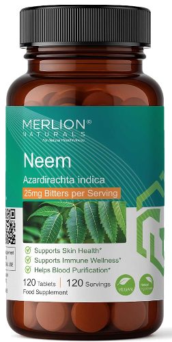 Merlion Naturals Neem Extract Tablets