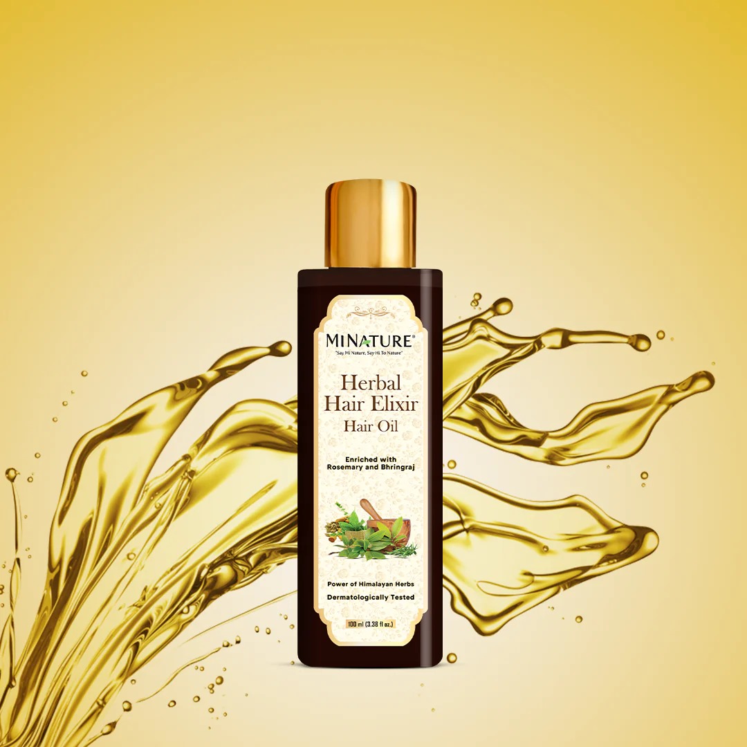 Minature Herbal Hair Elixir - Hair Oil