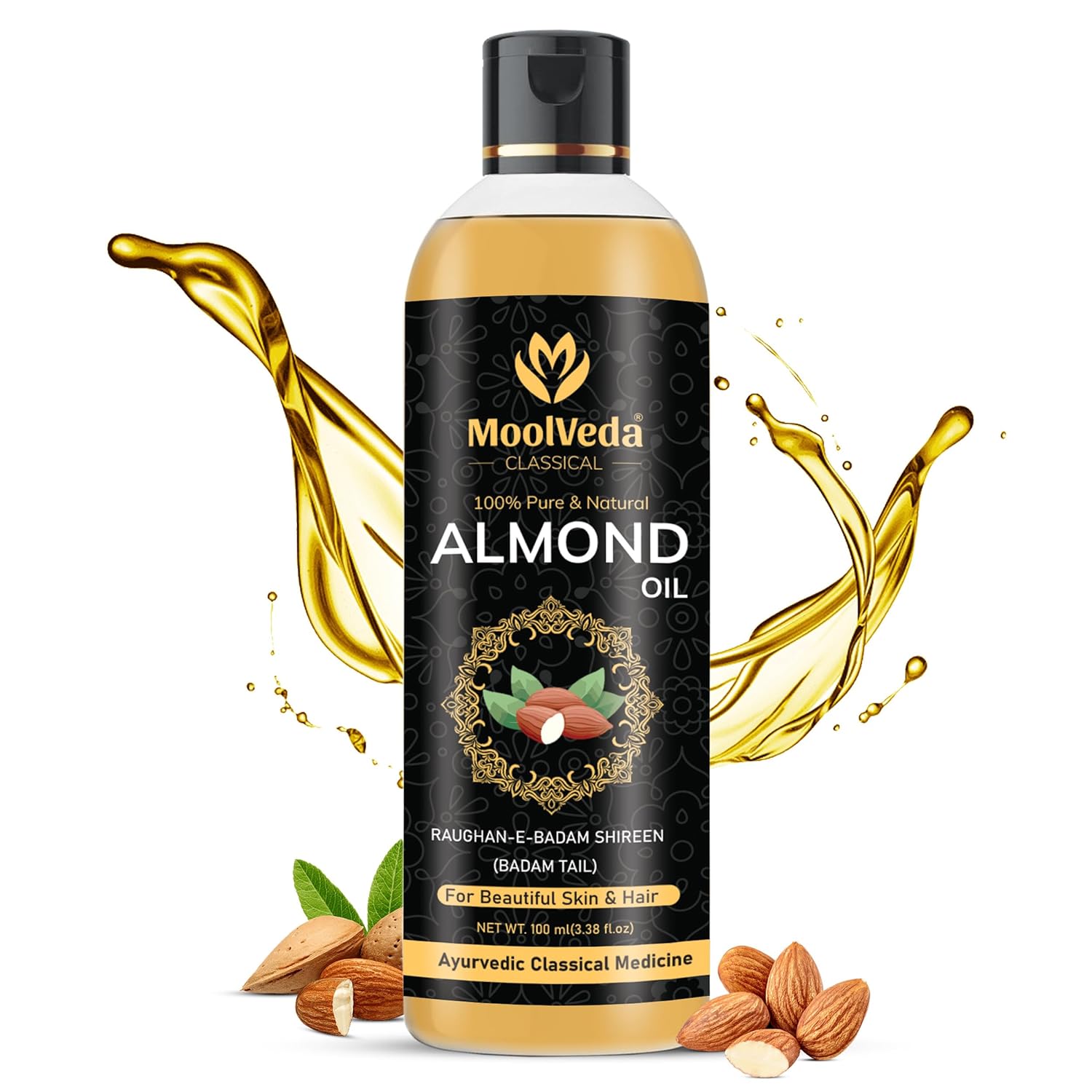 Moolveda Pure Almond Hair Oil