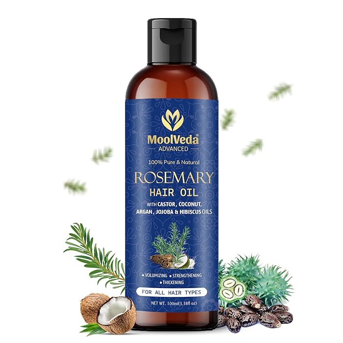 Moolveda Pure Rosemary Hair Oil