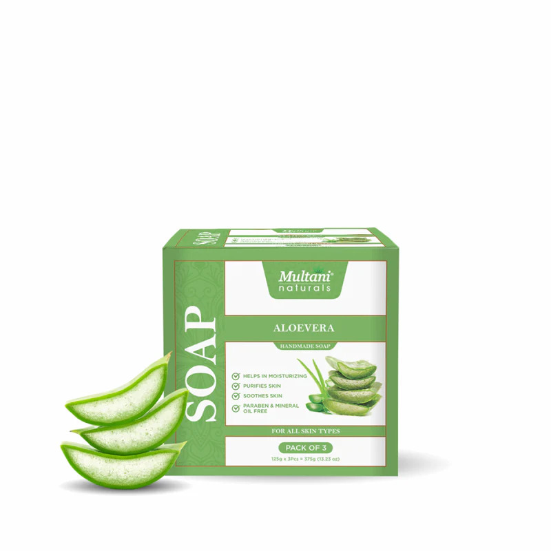 Multani Naturals Aloe Vera Soap 