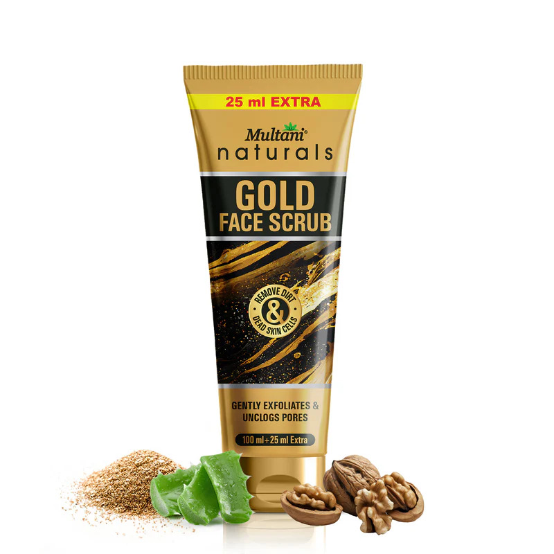 Multani Naturals Gold Face Scrub