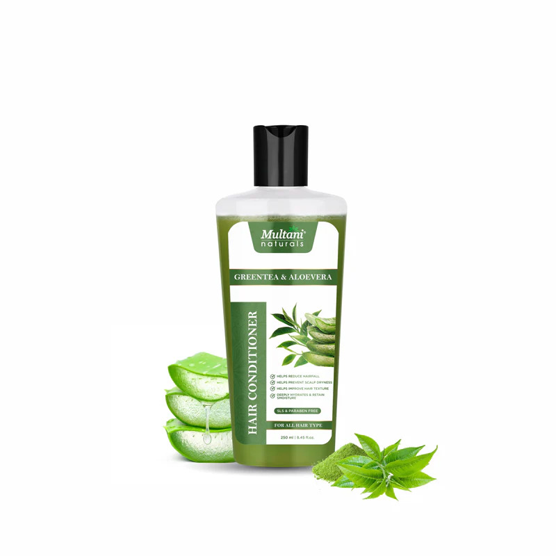 Multani Naturals Greentea & Aloevera Hair Conditioner