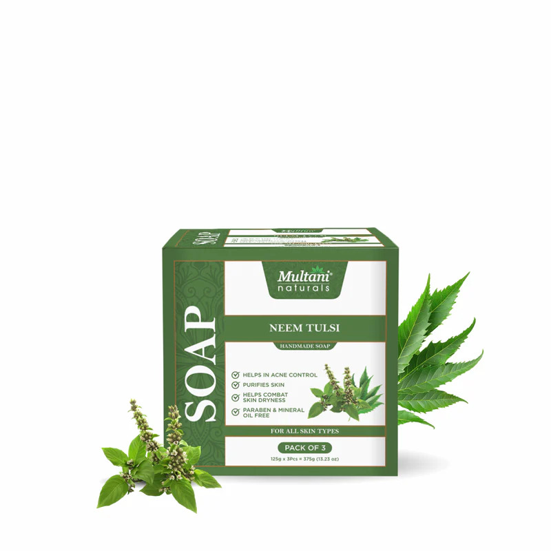Multani Naturals Neem Tulsi Soap