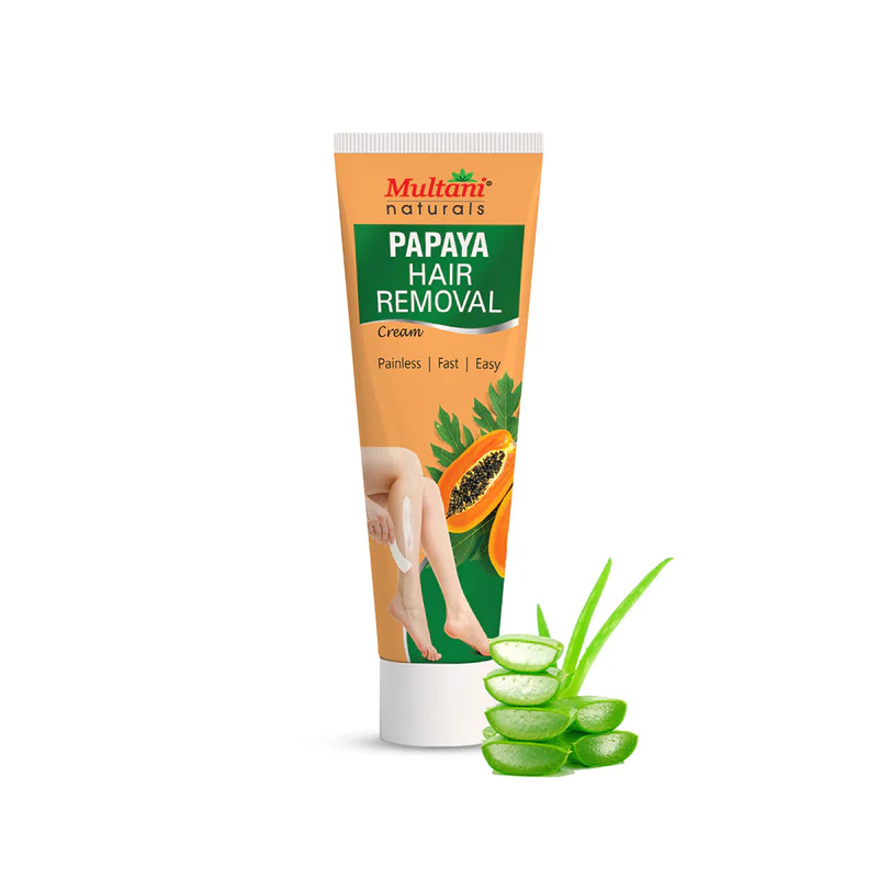 Multani Naturals Papaya Hair Removal Cream
