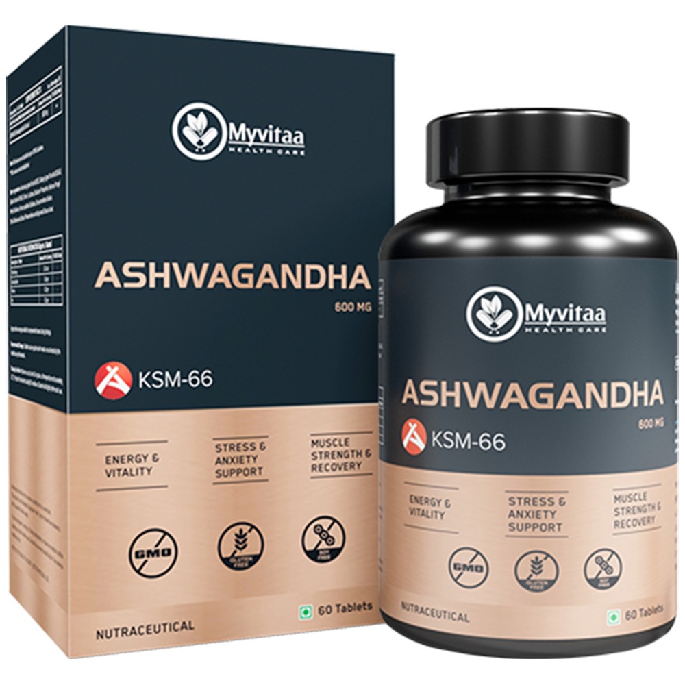 Myvitta  Ashwagandha KSM-66 (600 mg)