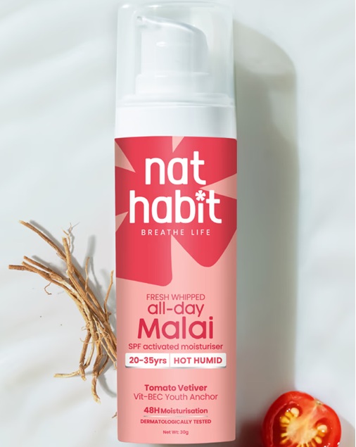 Nat Habit All-Day Face Malai - 20-35Yrs - Hot Humid Weather
