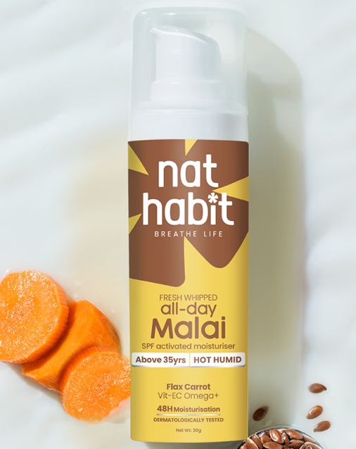 Nat Habit All-Day Face Malai - Above 35Yrs - Hot Humid Weather