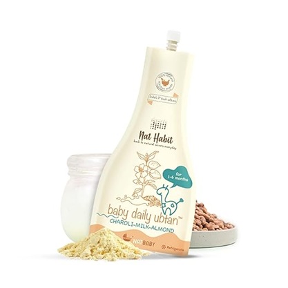 Nat Habit Baby Daily Ubtan Charoli Milk Almond 