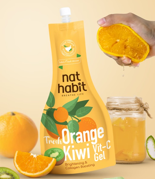 Nat Habit Fresh Orange Kiwi Vit-C Gel