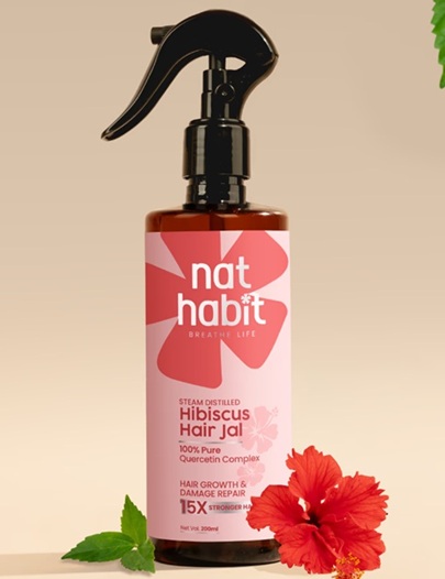 Nat Habit Hibiscus Hair Jal