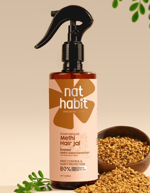 Nat Habit Methi Hair Jal Post-Wash Serum Spray