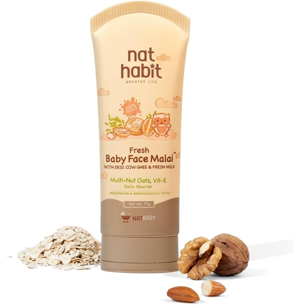 Nat Habit Multi-Nut Oats Vit-E Baby Face Malai
