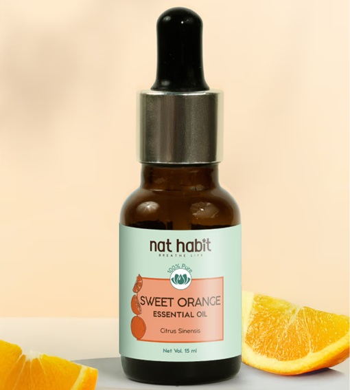 Nat Habit Pure Sweet Orange Essential Oil 