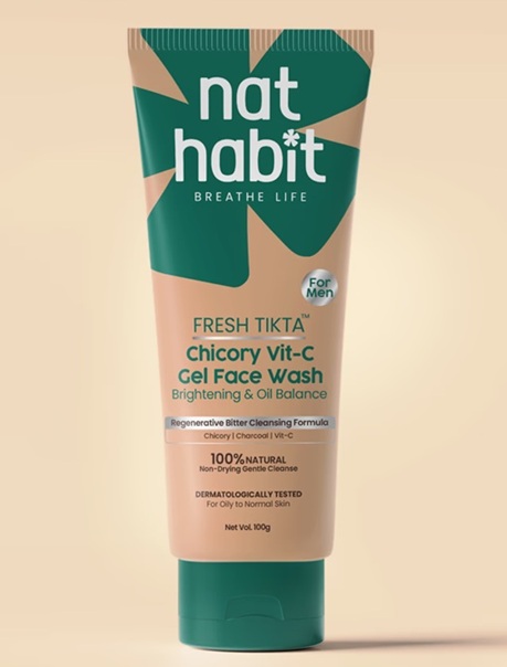 Nat Habit Roasted Chicory Tikta Gel Face Wash