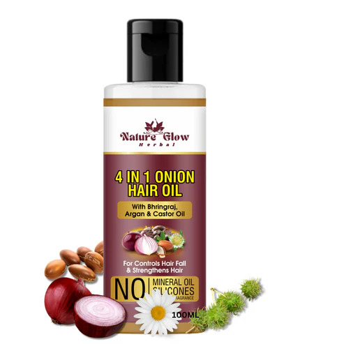 Nature Glow Herbal 4-in-1 Hair Oil