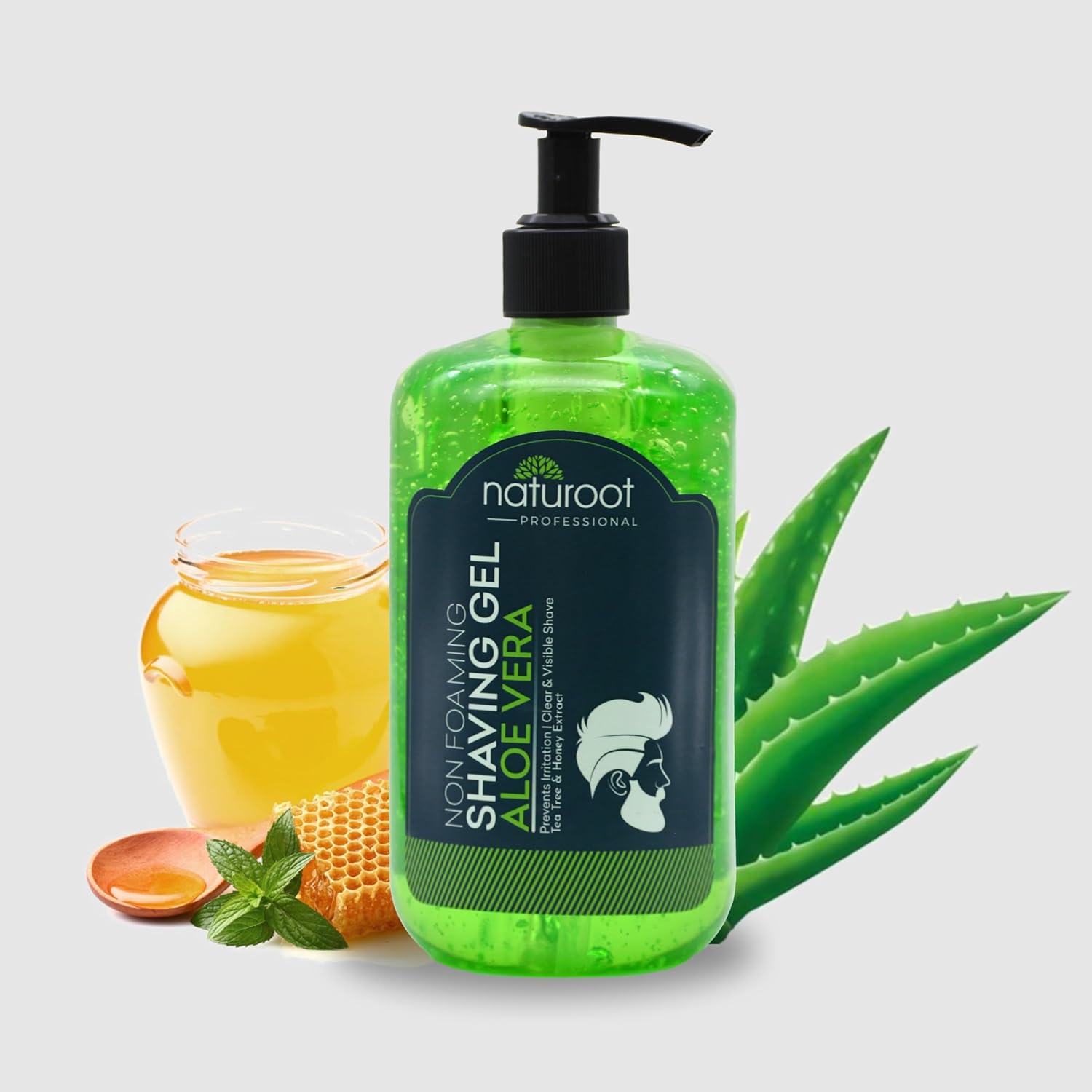 Naturoot Aloevera Non-Foaming Shaving Gel for Men