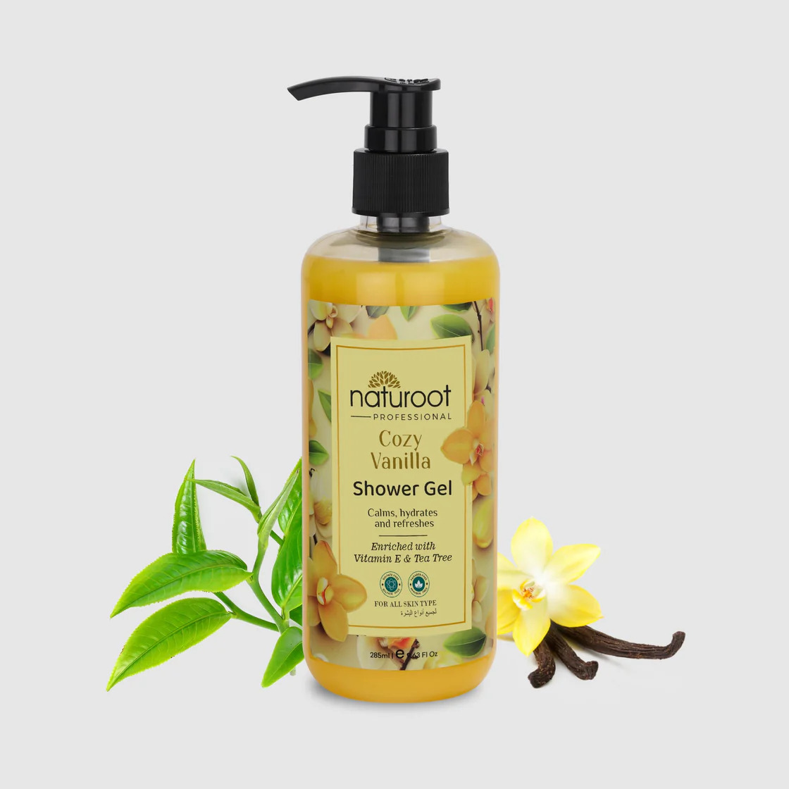 Naturoot Cozy Vanilla shower Gel