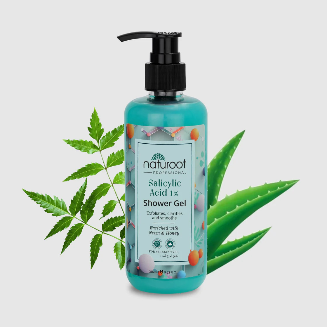 Naturoot Salicylic Acid 1% Shower Gel