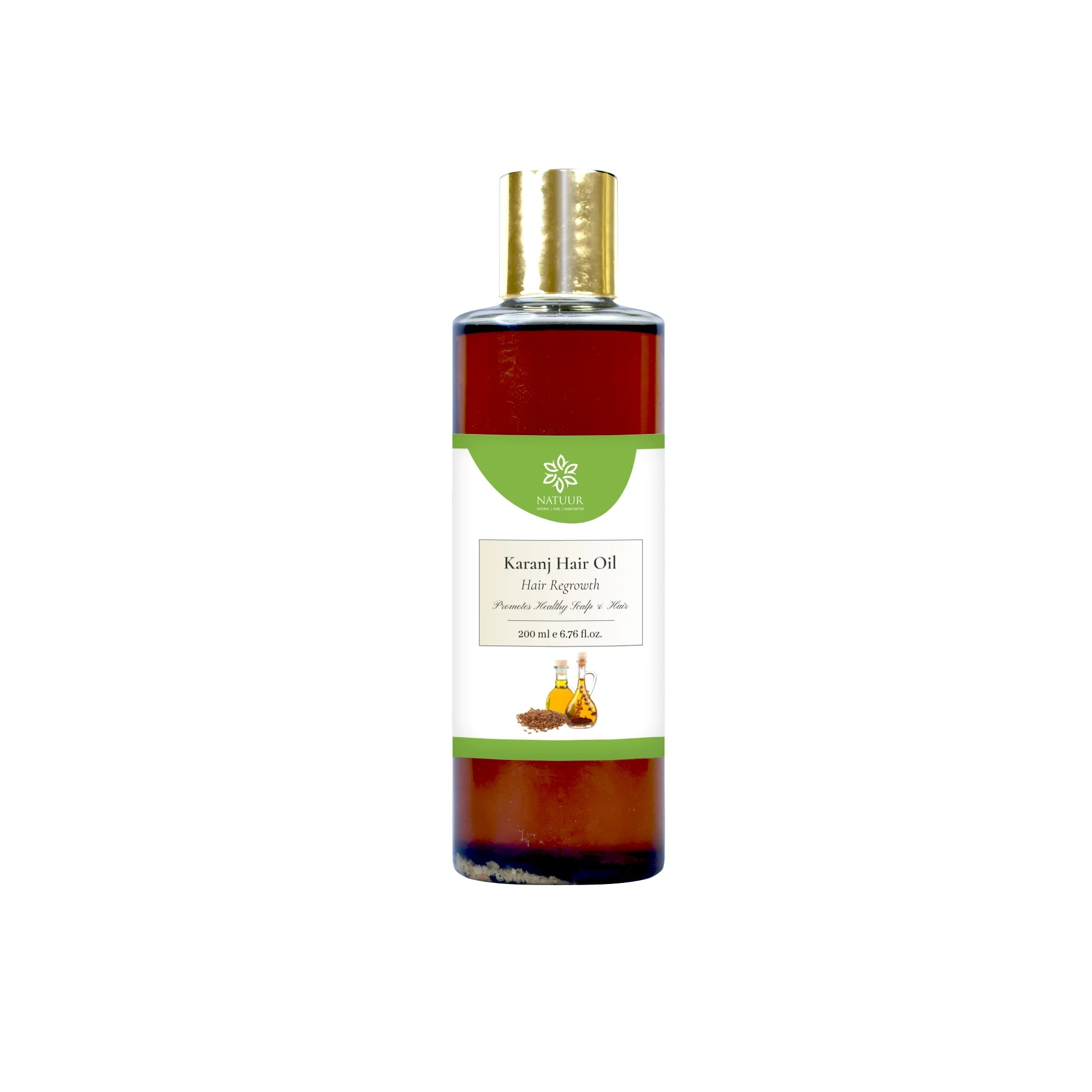 Natuur Karanj Hair Oil - Hair Regrowth 