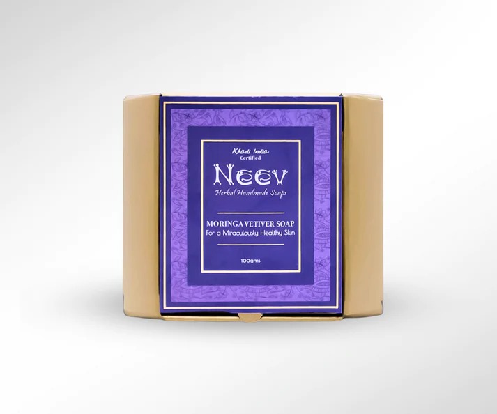 Neev Moringa Vetiver Soap
