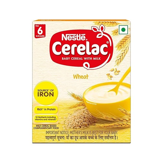 Nestle Baby Cereal With Milk Wheat 