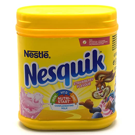Nestle Nesquik Strawberry Milk Drink Mix
