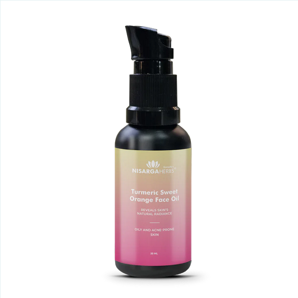 Nisarga Herbs Turmeric Sweet Orange Face Oil