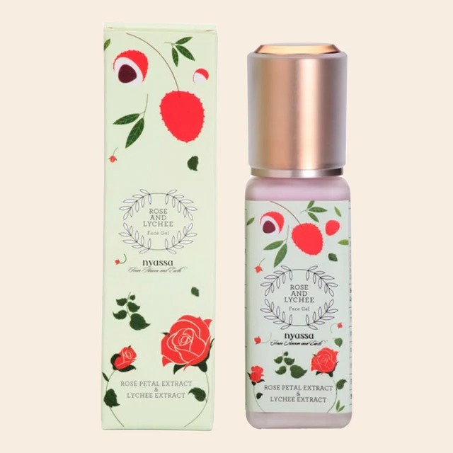 Nyassa Rose and Lychee Face Gel