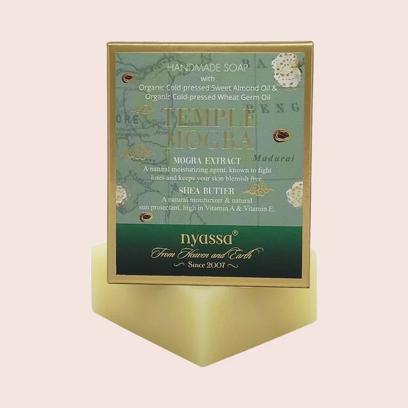 Nyassa Temple Mogra Handmade Soap