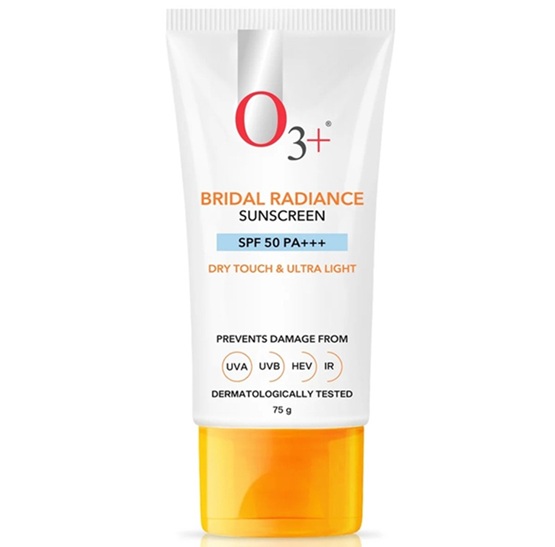 O3+ Bridal Radiance Sunscreen SPF 50 PA +++