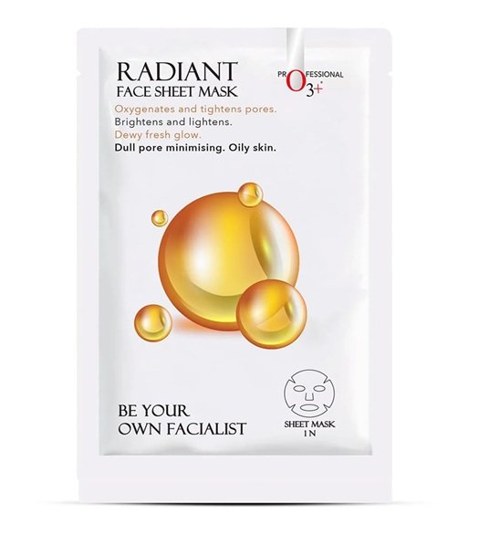 O3+ Facialist Radiant Face Sheet Mask