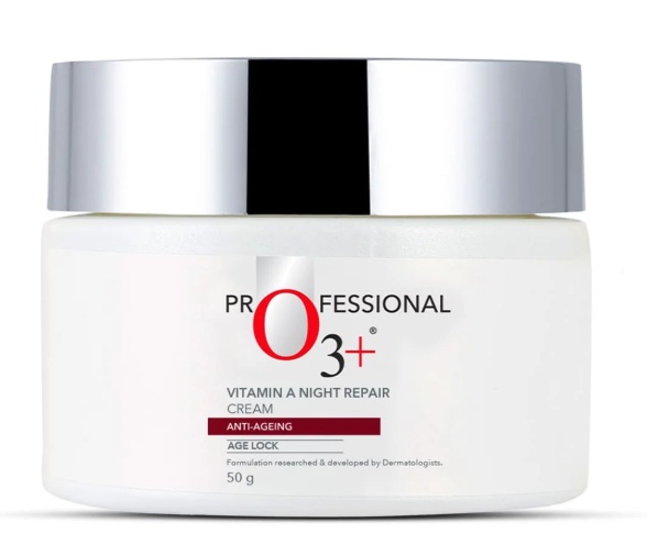 O3+ Vitamin-A Night Repair Cream Brightening & Glow Boosting