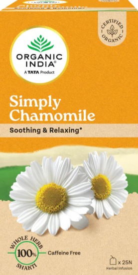 Organic India Simply Chamomile Teabags