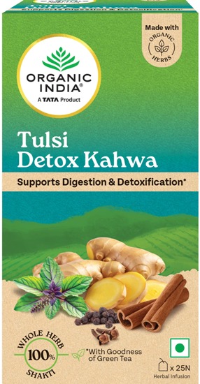 Organic India Tulsi Detox Kahwa Tea Bags