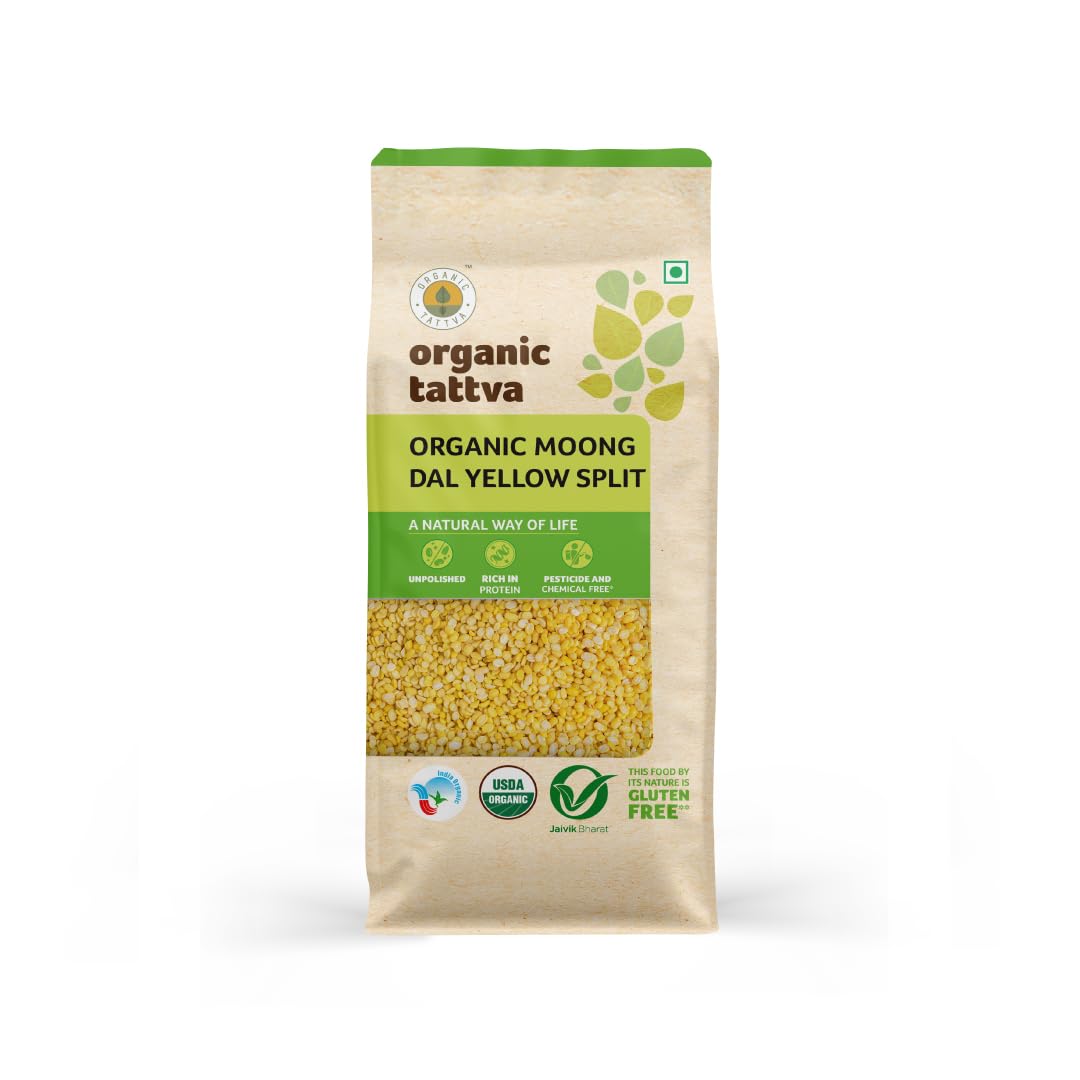 Organic Tattva  Moong Dal Yellow Split