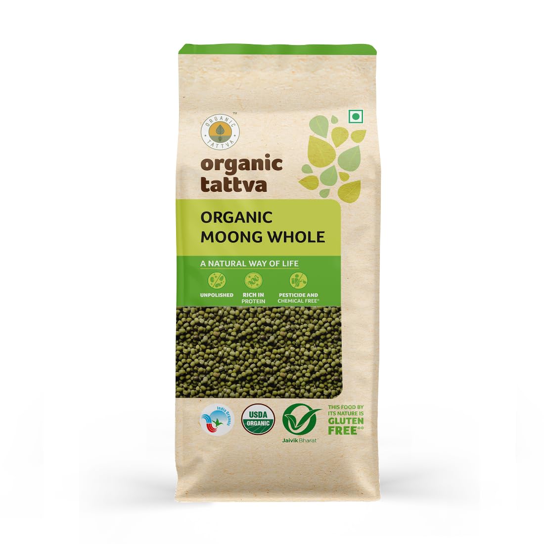 Organic Tattva  Moong Whole